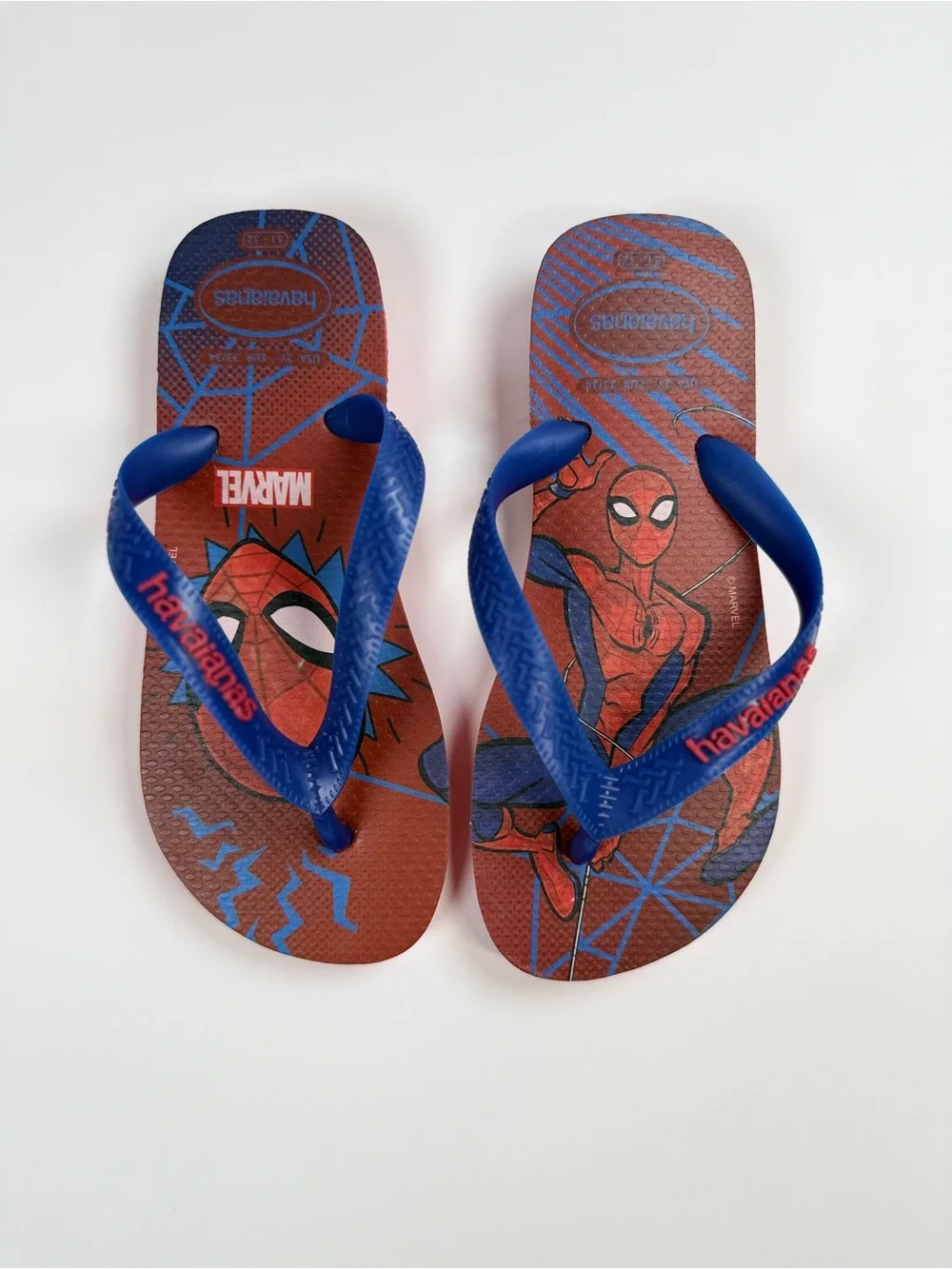 Havaianas Kids Spider-Man + Minecraft Gray Flip Flops!! Both for $25 🔆🔅🔆🔅